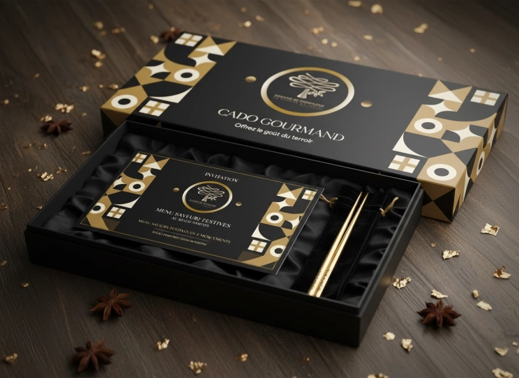 Menu Saveurs Festives du Domaine de Champlong