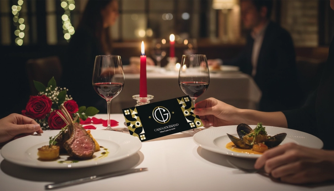 Saint-Valentin 2026 à Roanne : offrez un dîner en amoureux avec un chèque cadeau restaurant